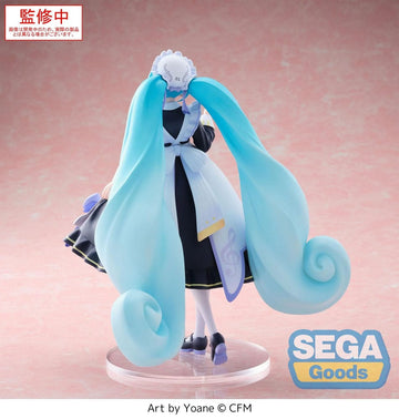 Hatsune Miku Classical Maid Character Vocal Series 01: Hatsune Miku Luminasta Figurka 21 cm