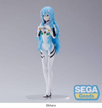 Rei Ayanami Long Hair Ver. Evangelion: 3.0+1.0 Thrice Upon a Time SPM Figurka 21 cm