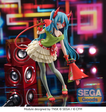 Hatsune Miku DE:MONSTAR T.R Hatsune Miku Project DIVA X FIGURIZMa Figurka 22 cm