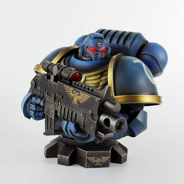 UltraMarine Primaris Warhammer 40K Bust Figurka 16 cm