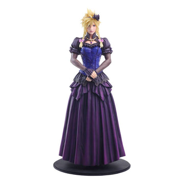 Cloud Strife Dress Ver. Final Fantasy VII Remake Static Arts Gallery Figurka 28 cm