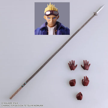 Cid Highwind Final Fantasy VII Bring Arts Figurka 15 cm