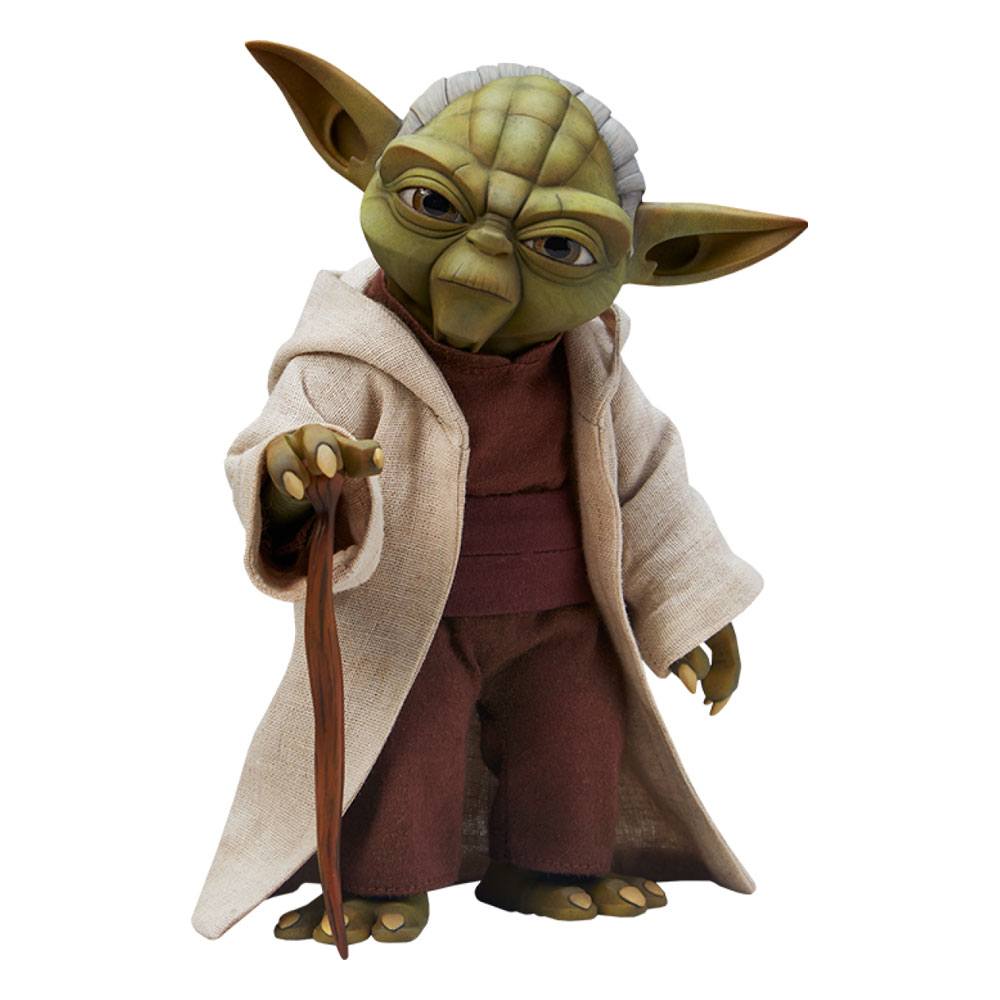 Yoda Star Wars The Clone Wars 1/6 Figurka 14 cm