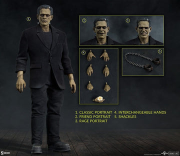 Frankenstein Deluxe Edition Universal Monsters 1/6 Figurka 33 cm