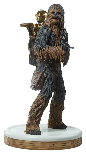 Chewbacca and C-3PO Star Wars Premium Format Figurka 63 cm