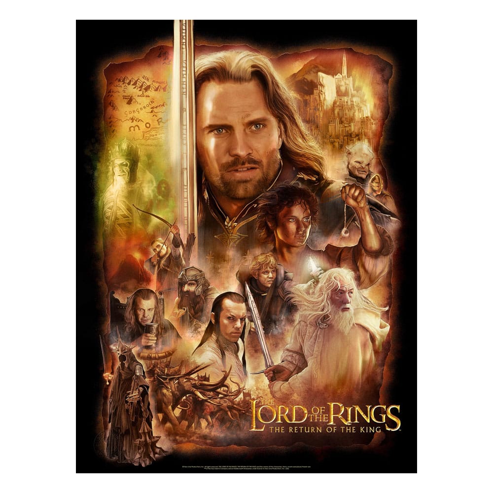 Lord of the Rings Art Print The Return of the King 46 x 61 cm unframed