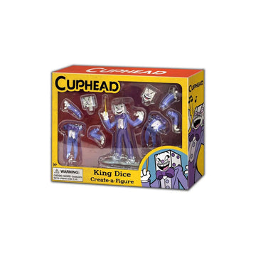 King Dice Cuphead Mini Create a Figure Figurka