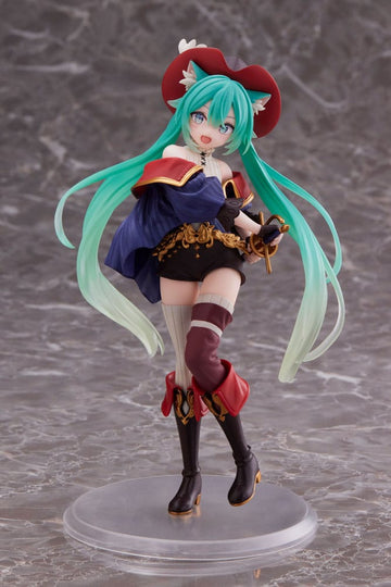 Hatsune Miku Wonderland Puss in Boots Figurka 18 cm