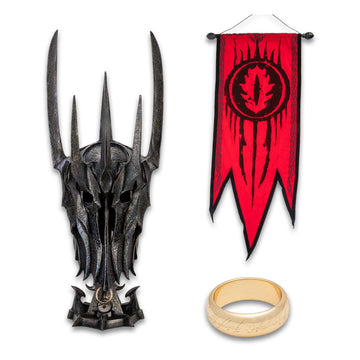 War Helm of Sauron Lord of the Rings Museum Collection 1/1 Replica 76 cm