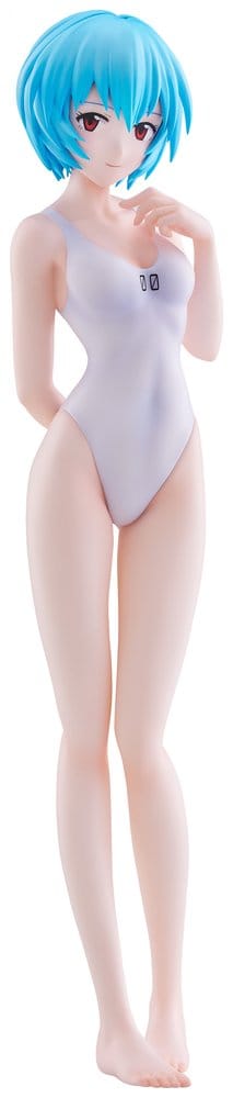 Rei Ayanami (Bikini Style) Rebuild of Evangelion Pop Up Parade Beach Queens L Size Figurka 22 cm