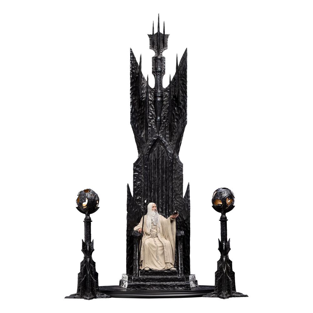 Saruman the White on Throne The Lord of the Rings 1/6 Figurka 110 cm