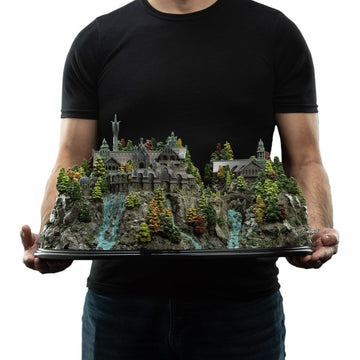 Rivendell The Lord of the Rings Miniature Environment Figurka 28 cm