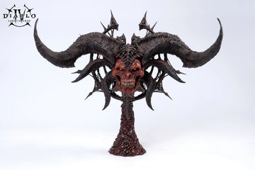 Diablo IV: Lord of Hatred Mephisto Art Mask 1/2 Figurka 43 cm